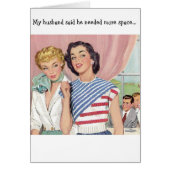 Retro Wife - Locked Husband Outside, (Front)