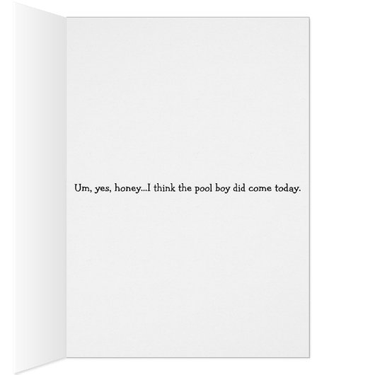 Retro Wife - The Pool Boy Came! (Inside (Right))