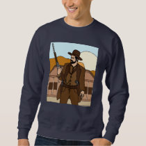 Retro Wild West Cowboys Rodeo Sweatshirt