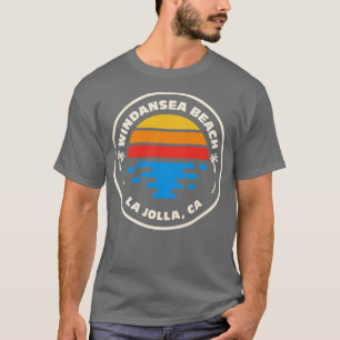 Retro Windansea Beach La Jolla California Vintage T-Shirt