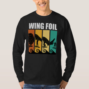 Retro Wing Surf Wing Foil 1 T-Shirt