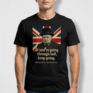 Retro Winston Churchill Tri-Blend Shirt