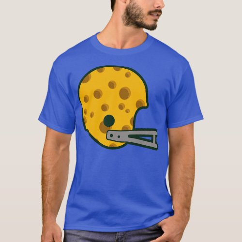 Retro Wisconsin Cheese Helmet white T_Shirt