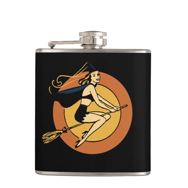 Retro Witch Flask (Front)