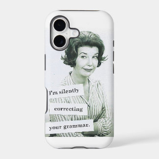 Retro Woman iPhone 5 Case, Grammar Teacher 17 Case