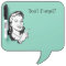 Retro Woman Memo Dry Erase Board