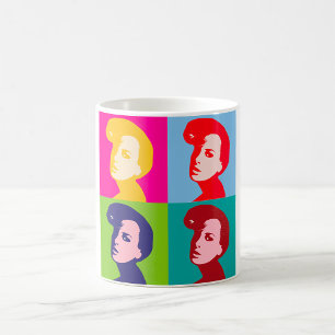 Retro Women Pop Art Coffee Mug