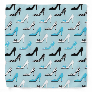 Retro Womens Heels Bandana