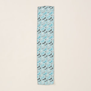 Retro Womens Heels Scarf