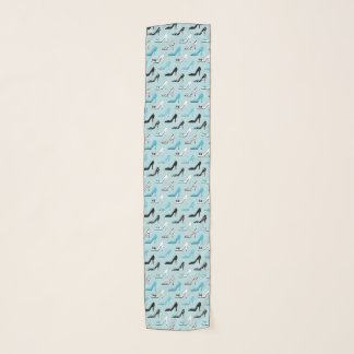 Retro Womens Heels Scarf
