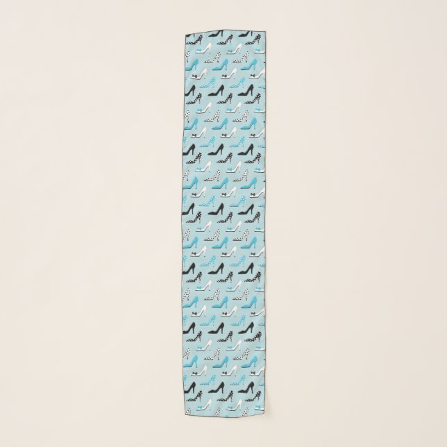 Retro Womens Heels Scarf (Front)