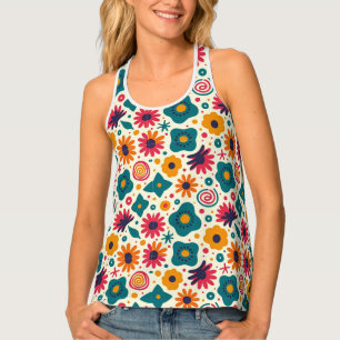 Retro Women's Tank Top – Style & Comfort