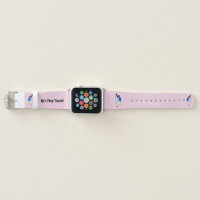 Retro Women's Tennis Player Pink With Text