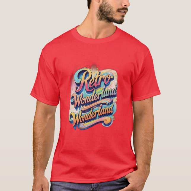 Retro Wonderland T-Shirt (Front)