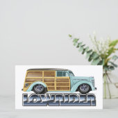 Retro Woody Lowrider (Standing Front)