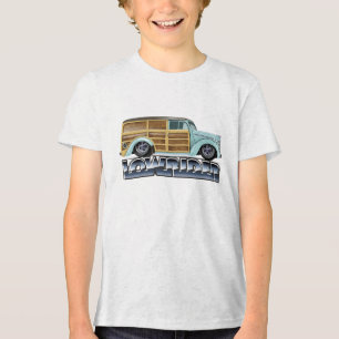 Retro Woody Lowrider Tri-Blend Shirt