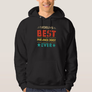 Retro World's Best Pneumologist Ever   Hoodie