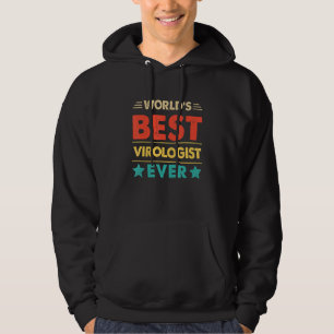 Retro World's Best Virologist Ever Hoodie