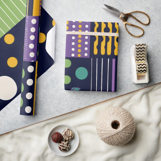 Retro Wrapping Paper (Crafts)