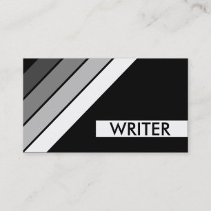 retro WRITER Business Card