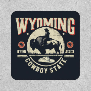 Retro Wyoming Patch