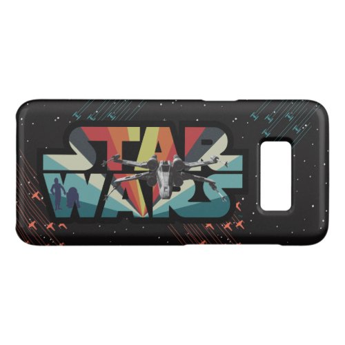 Retro X_Wing Starburst Star Wars Logo Case_Mate Samsung Galaxy S8 Case