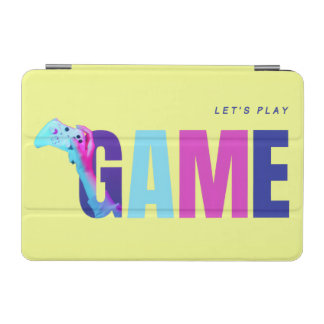 Retro Y2K Tech Synthwave Cyberpunk Gamer Yellow iPad Mini Cover