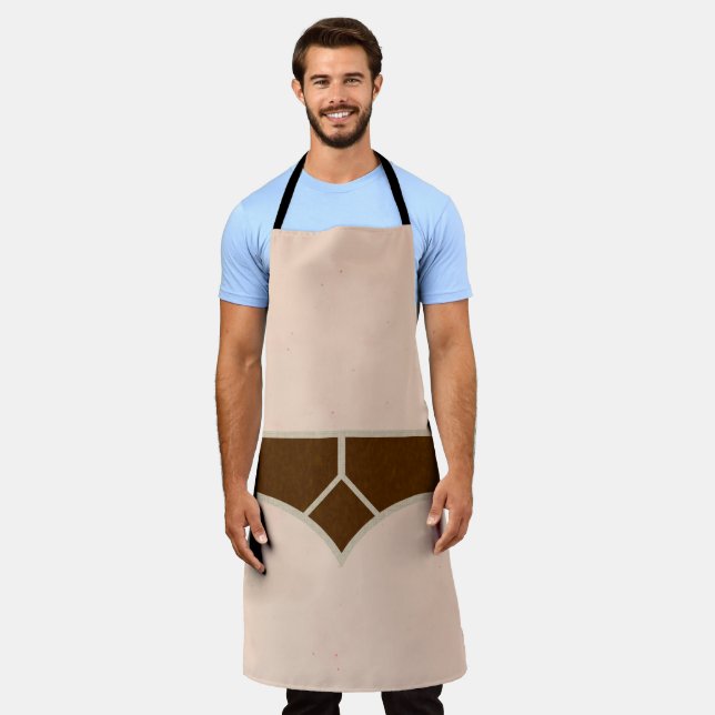 Retro Y Front Pants Apron (Worn)