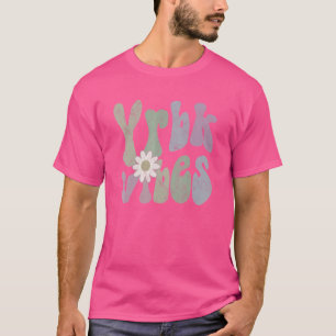 Retro YEARBOOK VIBES Funny Publication Crew Editor T-Shirt