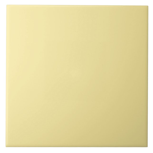 Retro Yellow Ceramic Tile. Ceramic Tile (Front)