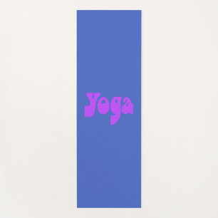 Retro Yoga Shirt Mat