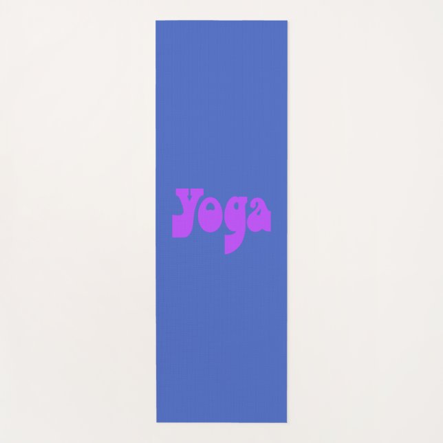 Retro Yoga Shirt Mat (Front)