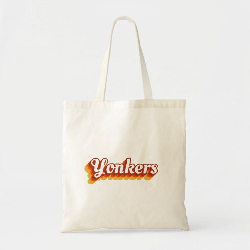 Retro Yonkers New York  Tote Bag