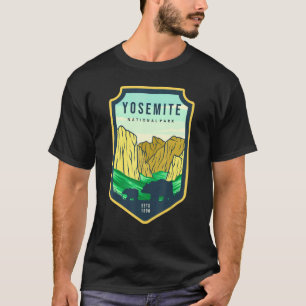 Retro Yosemite  National Park California T-Shirt