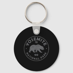 Retro Yosemite Us National Park Vintage Souvenir H Keychain