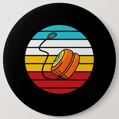 Retro Yoyo Lover Yoyo Toy Button