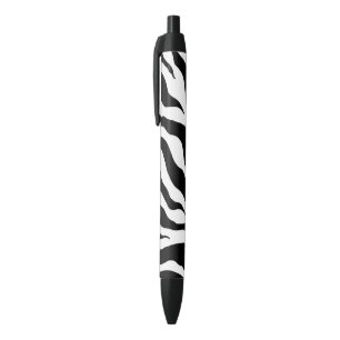 Retro Zebra Print Ink Pens