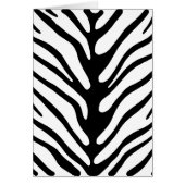 Retro Zebra Stripe Motif (Front)