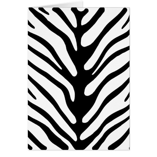 Retro Zebra Stripe Motif (Front)