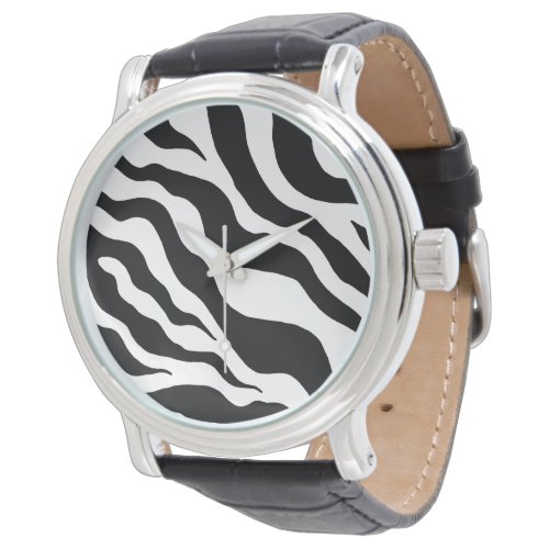 Retro Zebra Watch