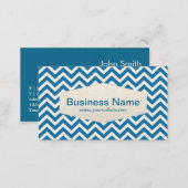 Retro Zigzag Plastic Surgeon Business Card (Front/Back)