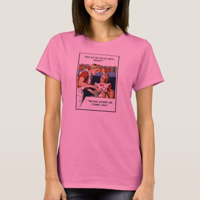 Retro zombie shirt (Front)