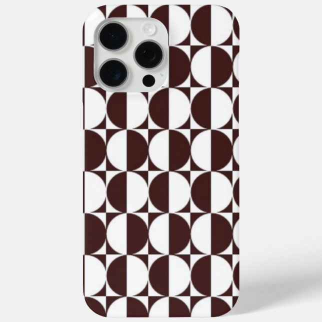 RetroCircle Havana Brown Edition Case-Mate iPhone Case (Back)