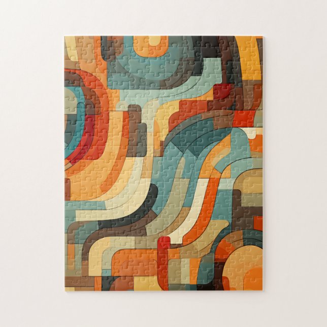 Retrodelic Art Puzzle (Vertical)