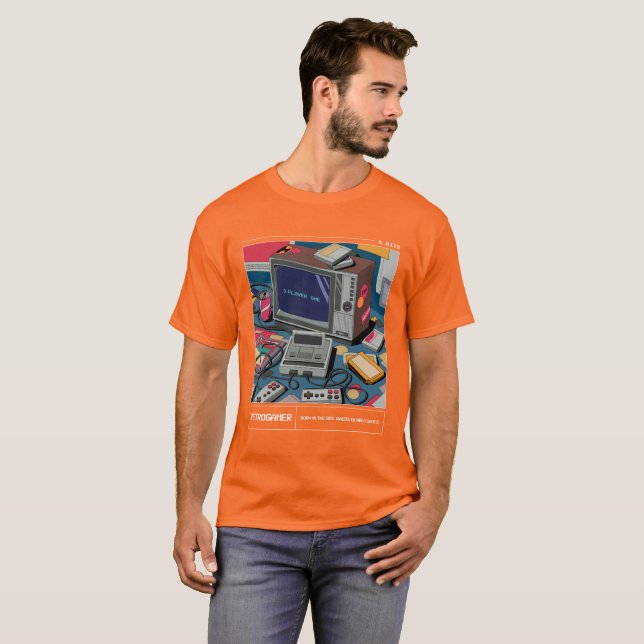 Retrogamer T-Shirt (Front Full)
