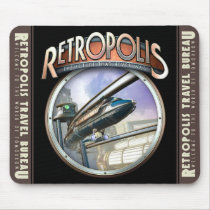Retropolis Monorail Mouse Pad