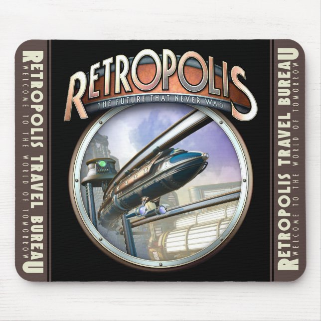 Retropolis Monorail Mouse Pad (Front)