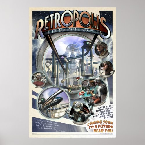 Retropolis poster 20x30