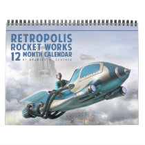 Retropolis Rocket Works Calendar
