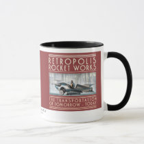 Retropolis Rocket Works Mug
